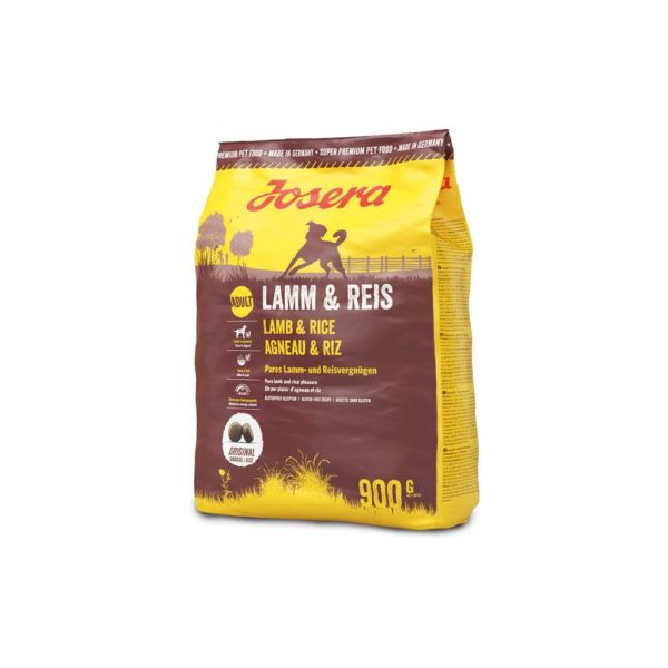 Сухой корм Josera Германия Dog Lamb & Rice для собак со вкусом ягненка и риса