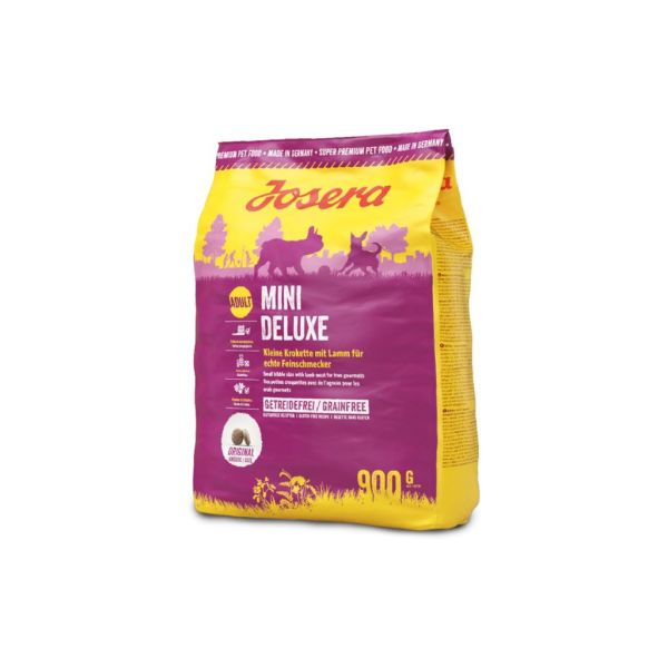 Сухой корм Josera Германия Dog MiniDeluxe для собак малых пород с чувствительным пищеварением со вкусом ягненка