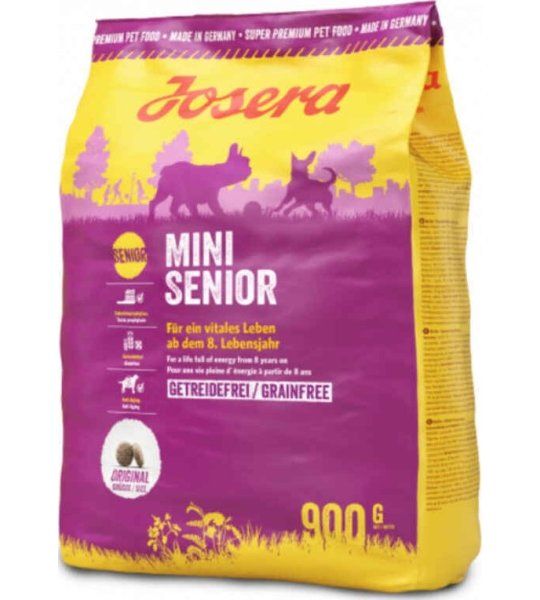 Сухой корм Josera Германия Dog MiniSenior для собак малых пород старше 8 лет