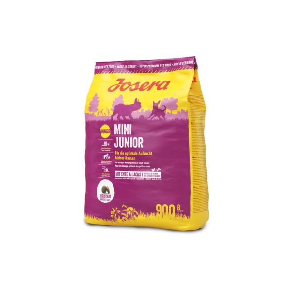 Сухий корм Josera Німеччина MiniJuniorдля цуценят малих порід собак віком від 3 тижнів