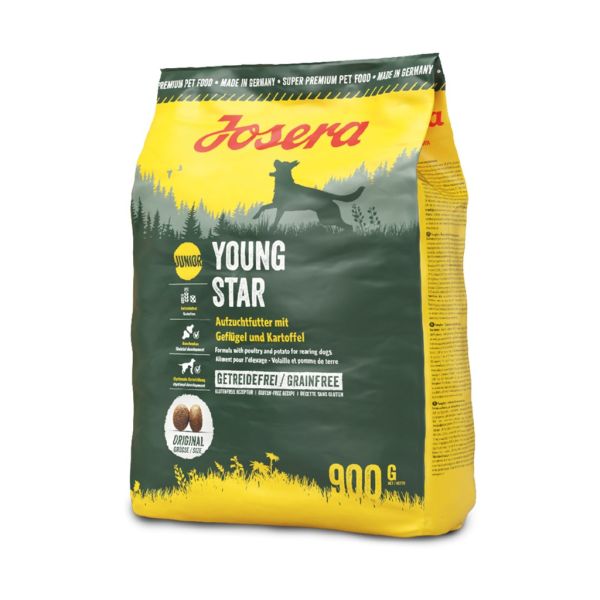 Сухой корм Josera Германия YoungStar для щенков средних и крупных пород собак в возрасте от 8 недель