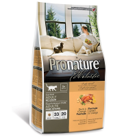 Сухой корм Pronature Канада Holistic беззерновой для взрослых кошек с уткой и апельсинами