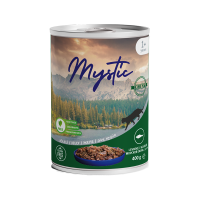 Влажный корм Mystic Турция для кошек, кусочки морского окуня в желе