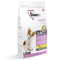 Сухой корм 1st Choice Канада Puppy Healthy Skin & Coat гипоаллергенен для щенков малых пород собак для улучшения шерсти и кожи с ягненком