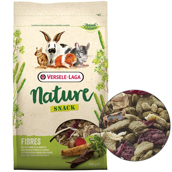Ласощі Versele-Laga Бельгія Nature Snack Fibres для гризунів