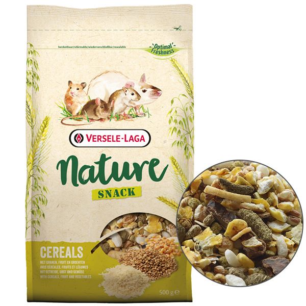 Ласощі Versele-Laga Бельгія Nature Snack Cereals для гризунів