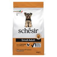Сухой корм Schesir Италия Small Adult для собак малых пород с курицей