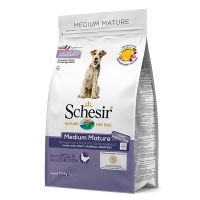 Сухой корм Schesir Италия Medium Mature для пожилых или малоактивных собак средних пород
