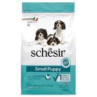 Сухой корм Schesir Италия Small Puppy для щенков малых пород с курицей