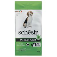 Сухой корм Schesir Италия Medium Adult для собак средних пород с ягненком