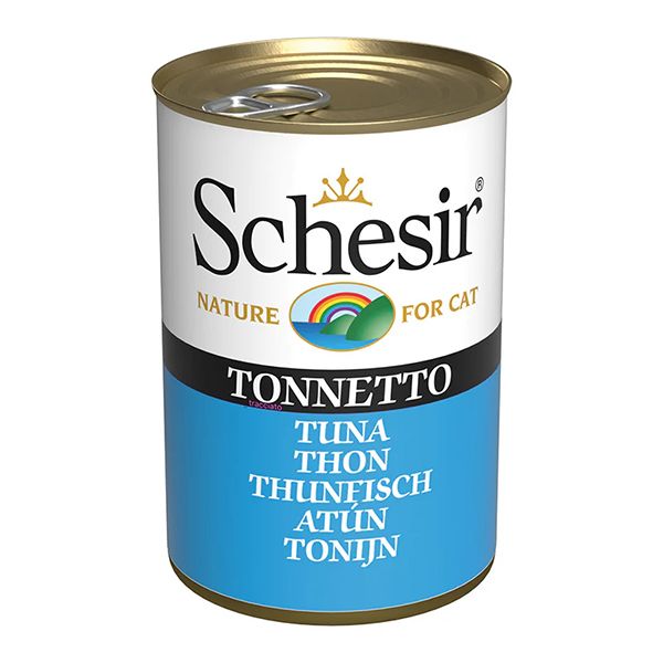 Влажный корм Schesir Италия для кошек со вкусом тунца