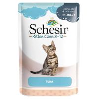 Влажный корм Schesir Италия для котят со вкусом тунца