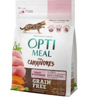 Сухой корм Optimeal Украина Cat Adult Grain Free беззерновой для взрослых кошек с индейкой и овощами