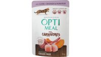 Влажный корм Optimeal Украина Grain Free беззерновой для кошек с ягненком и курицей в тыквенном желе