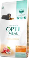 Сухий корм Optimeal Україна Puppy Large Breed для цуценят великих порід собак з індичкою