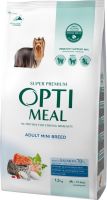 Сухой корм Optimeal Украина Dog Adult Mini для взрослых собак малых пород с лососем