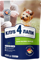 Сухий корм Клуб 4 лапи Україна Premium для собак малих порід зі смаком курки