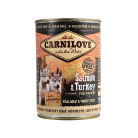 Влажный корм Carnilove Чехия для щенков с лососем и индейкой