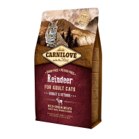 Сухой корм Carnilove Чехия Energy & Outdoor для взрослых активных кошек с оленем и кабаном