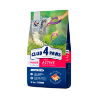 Сухой корм Клуб 4 лапы Украина Premium Active для активных собак средних пород со вкусом курицы