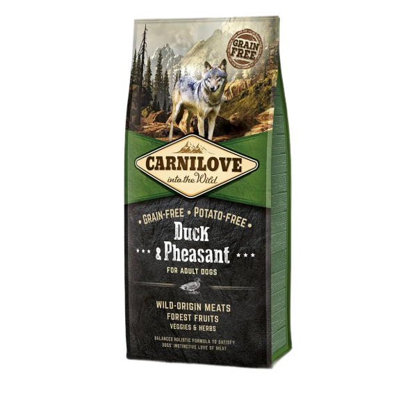 Сухой корм Carnilove Чехия для взрослых собак всех пород с уткой и фазаном