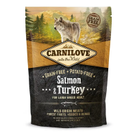 Сухой корм Carnilove Чехия для взрослых собак больших пород с лососем и индейкой