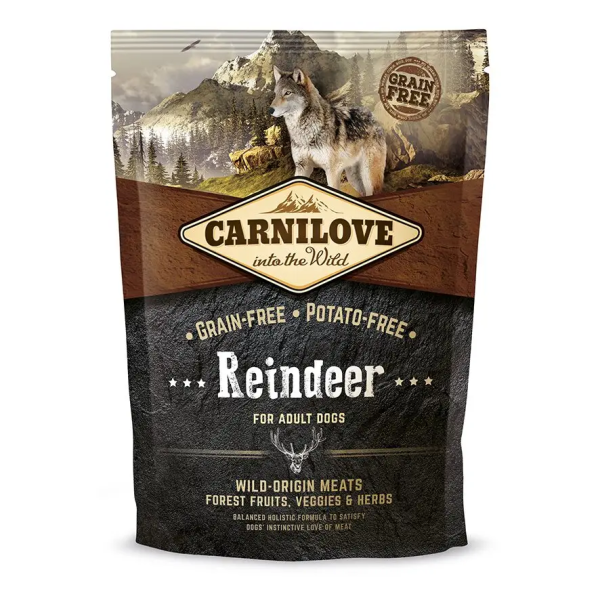Сухий корм Carnilove Чехія для дорослих собак всіх порід з північним оленем