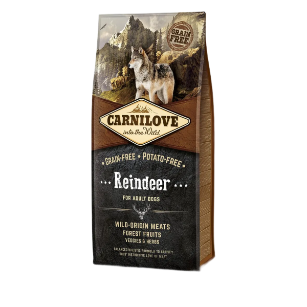 Сухой корм Carnilove Чехия для взрослых собак всех пород с северным оленем