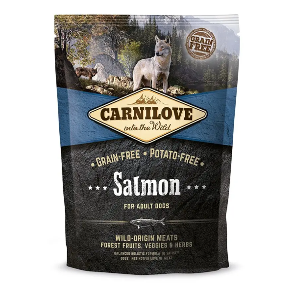 Сухий корм Carnilove Чехія для дорослих собак всіх порід з лососем