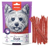 Лакомство Wanpy Китай Soft Duck Jerky Strips полоски вяленого утиного мяса