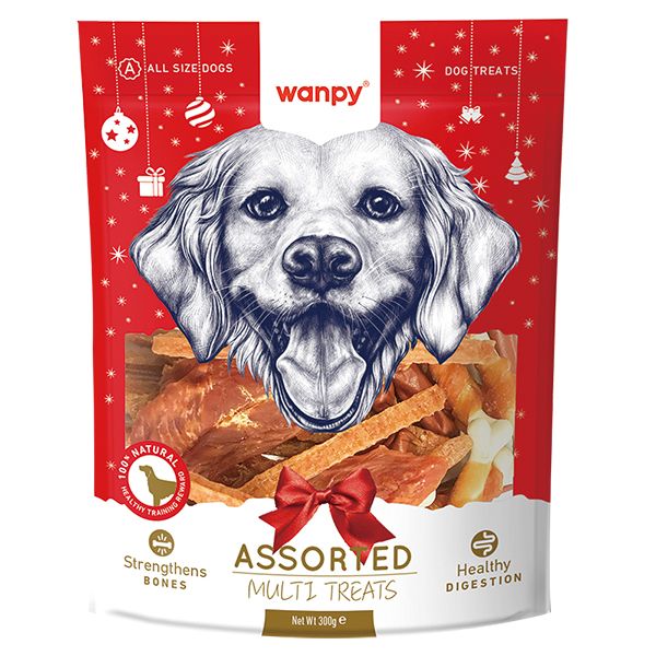 Лакомство Wanpy Китай Assorted Multi Treats ассорти лакомства для собак