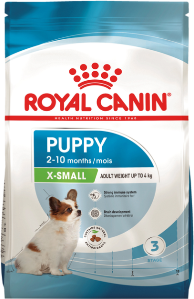 Сухой корм Royal Canin Польша Puppy X-Small для щенков миниатюрных пород от 2 до 10 месяцев