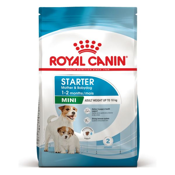 Сухий корм Royal Canin Польща Starter Mother & Babydog Mini для вагітних/годуючих собак та цуценят до 2 місяців малих порід