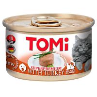 Вологий корм Tomi Німеччина для кішок з індичкою