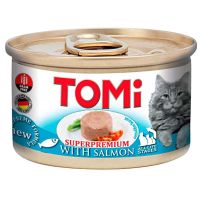 Влажный корм Tomi Германия для кошек с лососем