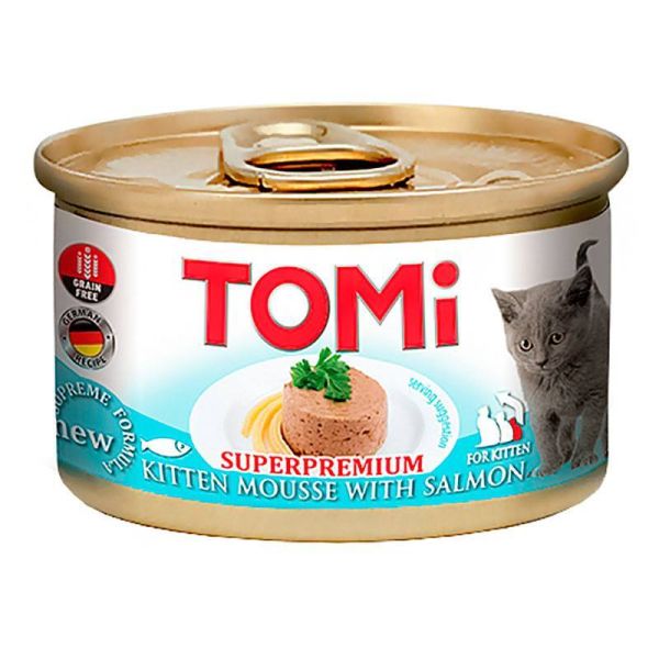 Влажный корм Tomi Германия для котят с лососем