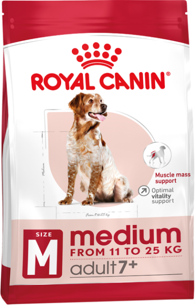 Сухий корм Royal Canin Польща Medium 7+ для собак середніх порід від 7 років