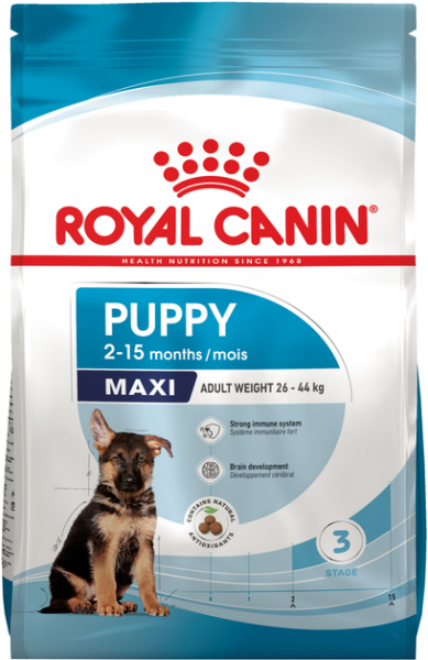 Сухий корм Royal Canin Польща Puppy Maxi для цуценят великих порід від 2 до 15 місяців