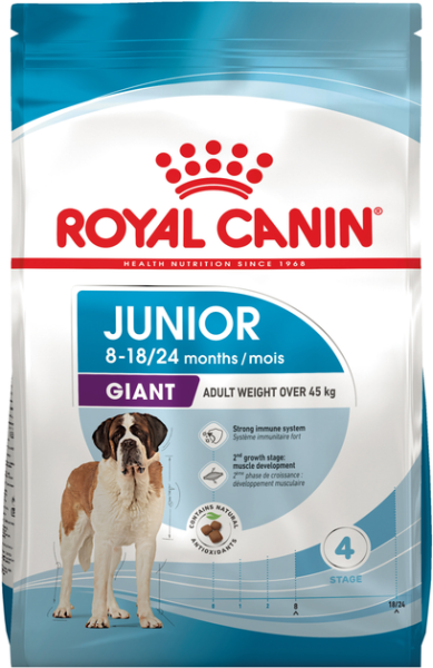 Сухий корм Royal Canin Польща Giant Junior для собак гігантських порід від 8 до 18 місяців