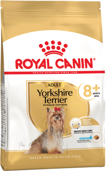 Сухой корм Royal Canin Польша Yorkshire Terrier 8+ для собак породы йоркширский терьер от 8 лет
