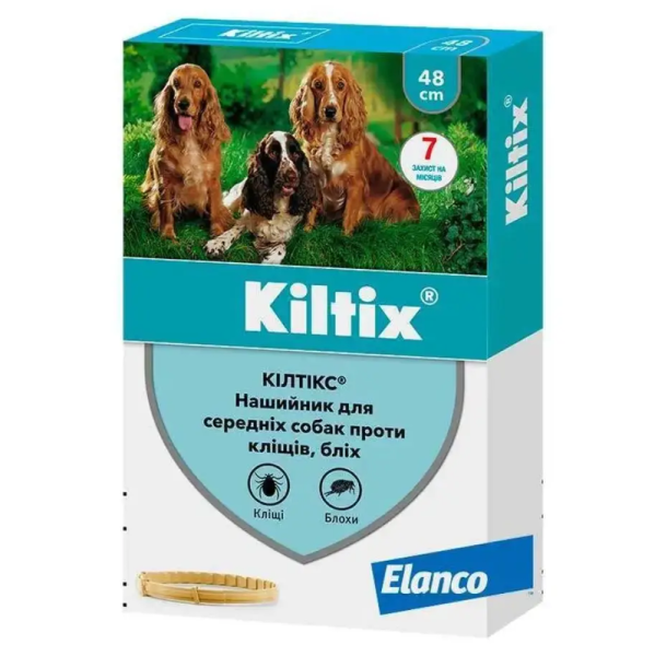 Kiltix Bayer Германия Противоразитарный ошейник для собак
