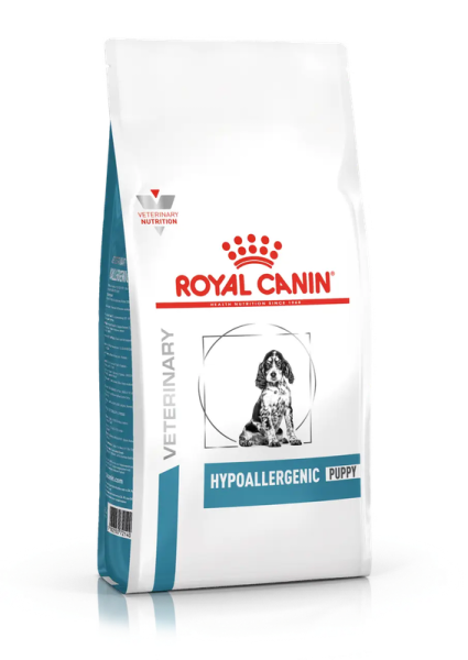 Сухой корм Royal Canin Польша Hypoallergenic Puppy для щенков с пищевой непереносимостью