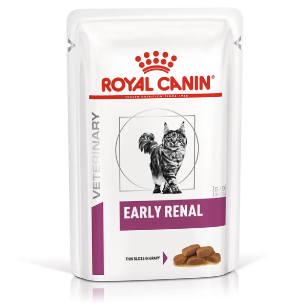 Влажный корм Royal Canin Польша Early Renal для кошек от 7 лет при заболеваниях почек