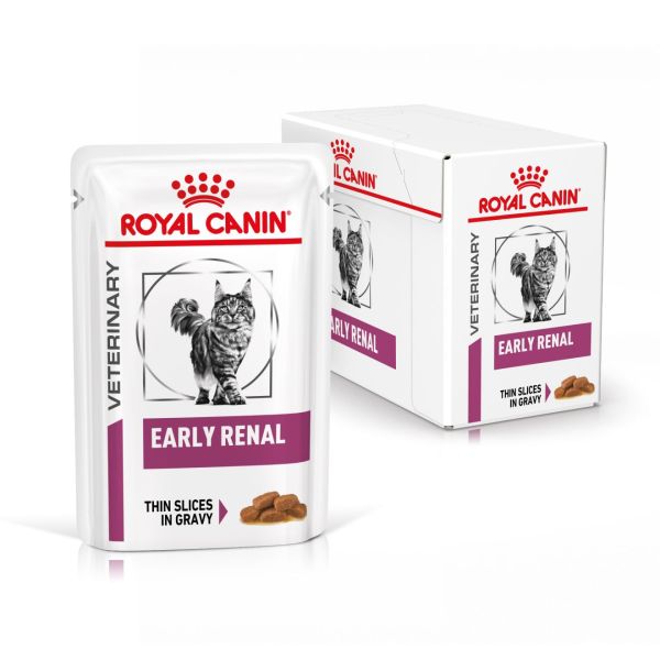 Влажный корм Royal Canin Польша Early Renal для кошек от 7 лет при заболеваниях почек