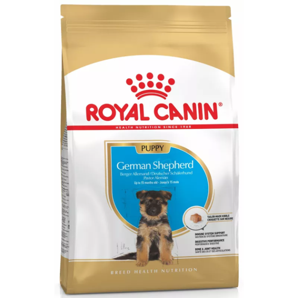 Сухий корм Royal Canin Польща German Shepherd Puppy для цуценят породи німецька вівчарка