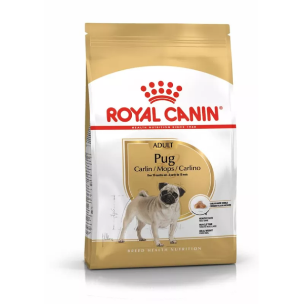 Сухий корм Royal Canin Польща Pug для дорослих собак породи мопс
