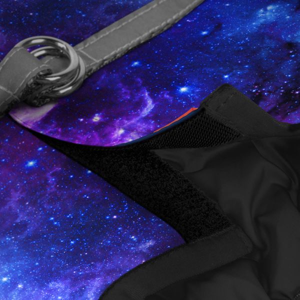 WAUDOG Украина Шлей для собак мягкого Clothes с QR-паспортом, рисунок "NASA21"