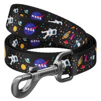 WAUDOG Украина Поводок для собак нейлоновый Nylon, рисунок "NASA" (122 см)
