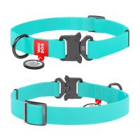 WAUDOG Украина Ошейник для собак водостойкий Waterproof c QR паспортом, светонакопительный, металлическая пряжка-фастекс