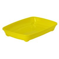 Moderna Бельгия Arist-O-Tray Small туалет с бортиком для кошек, лимонный